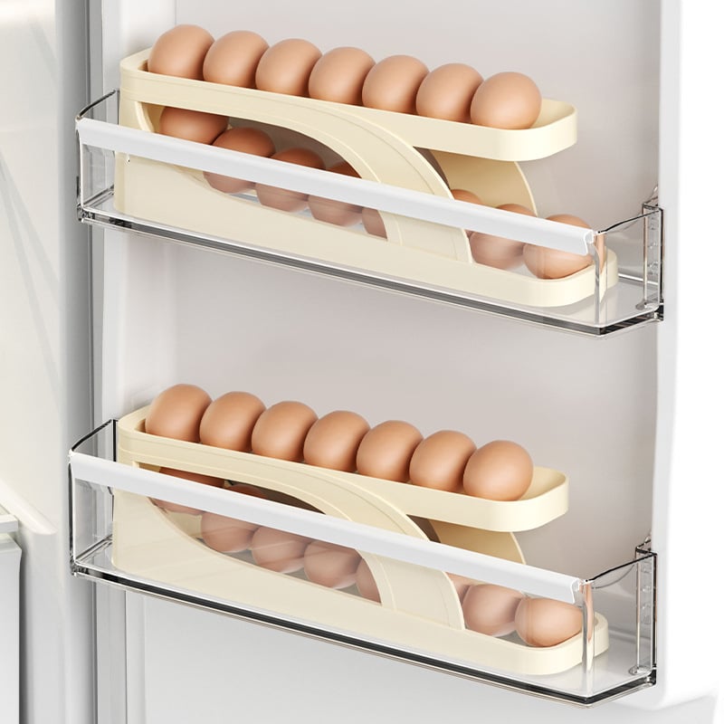 New Automatic Roll-Down Double-layer Egg Dispenser